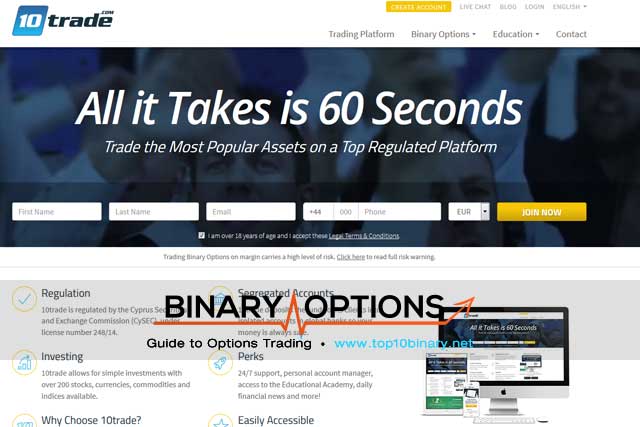 top 10 us binary options brokers